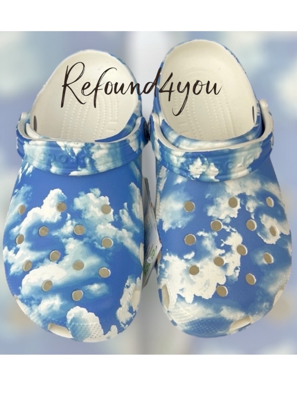 Crocs - ‘Clouds’ Classic Clog. Woman’s SZ: 8,9  NWT. Firm! No offers please